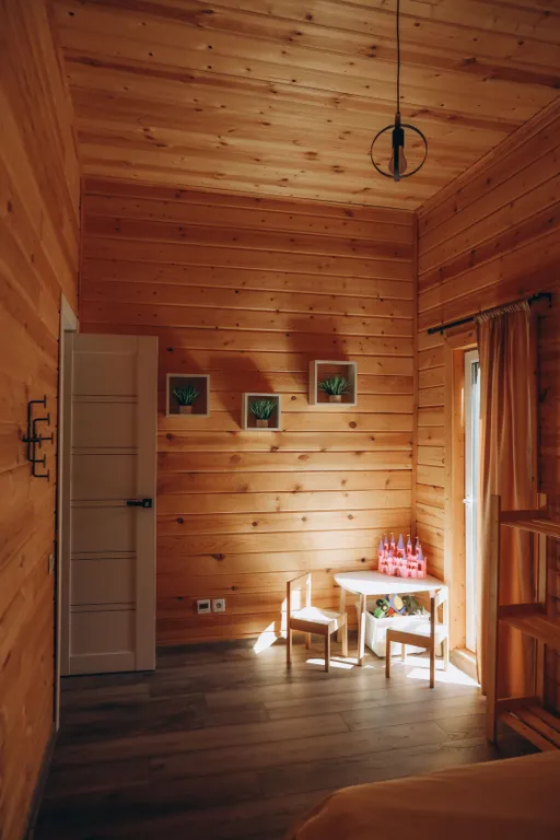 Уютный дом у леса с баней и чаном