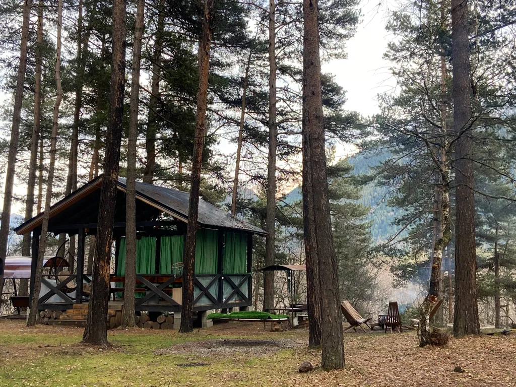 Коттедж Коттедж с видом на горы и лес — Архыз