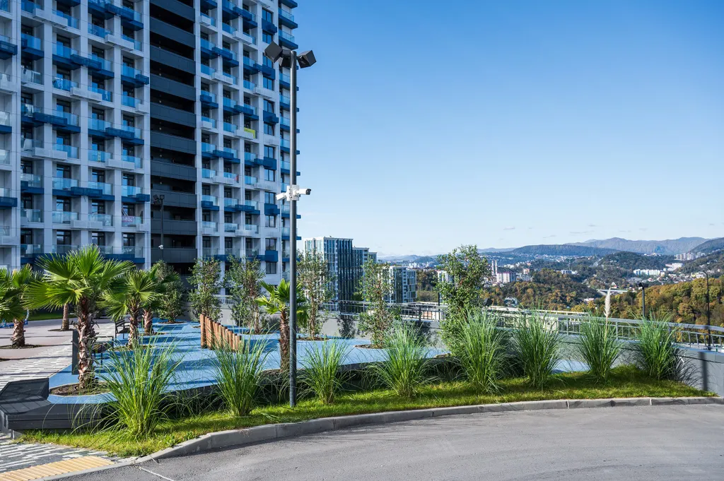 С видом на горы