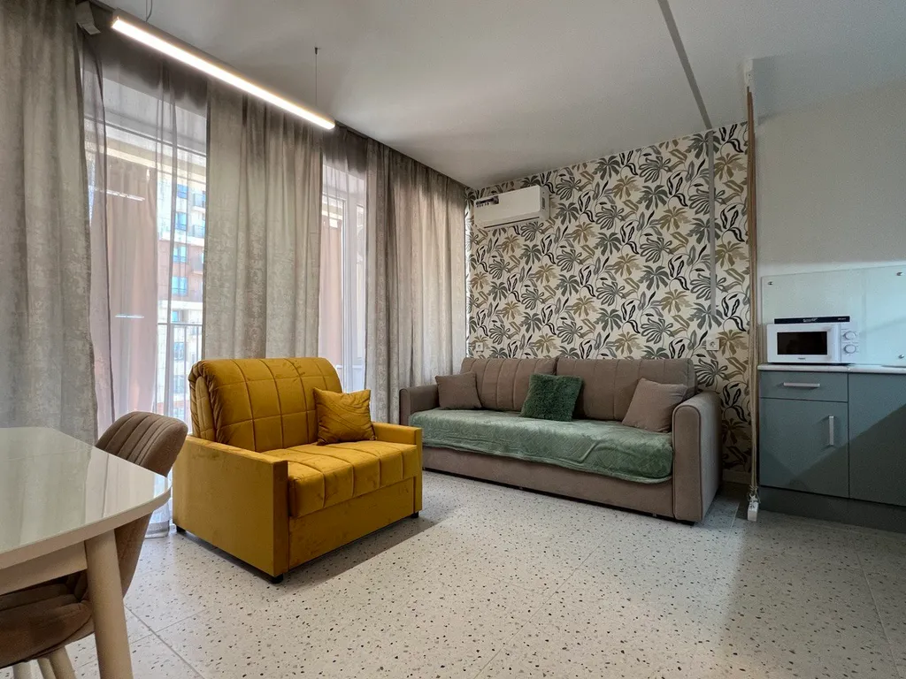 Квартира Первая береговая моря - студия с шикарной террасой — аренда посуточно в Дагомыс