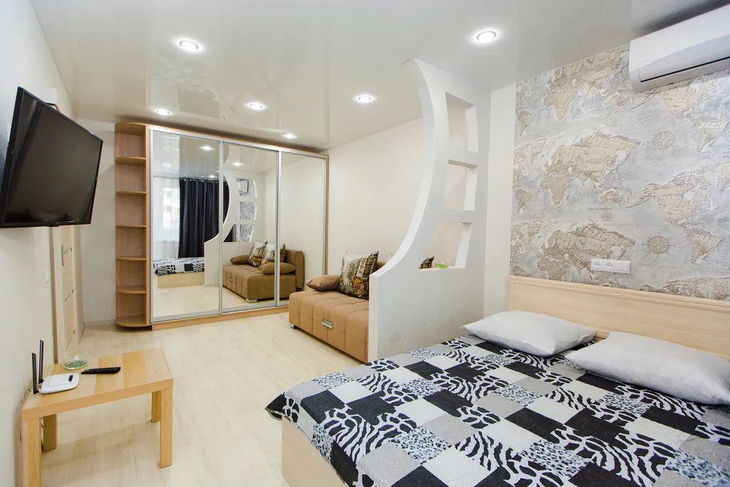 Идеальные однокомнатные апартаменты для отдыха и работы