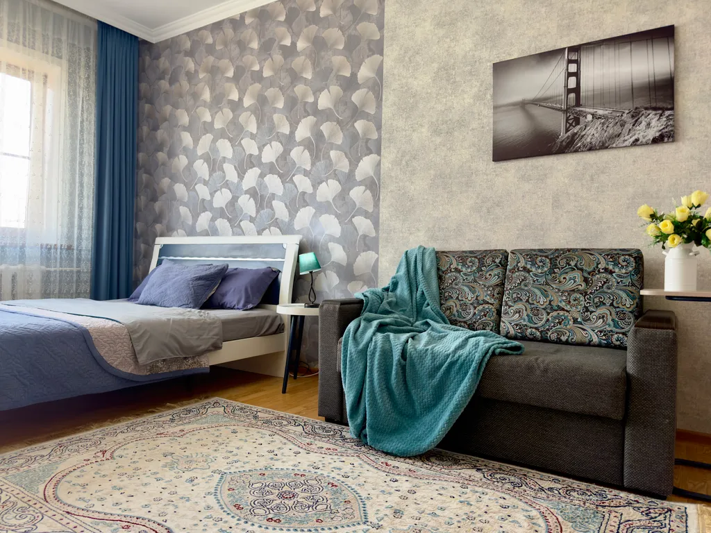 Уютная квартира с видом на горы — аренда посуточно в Алматы