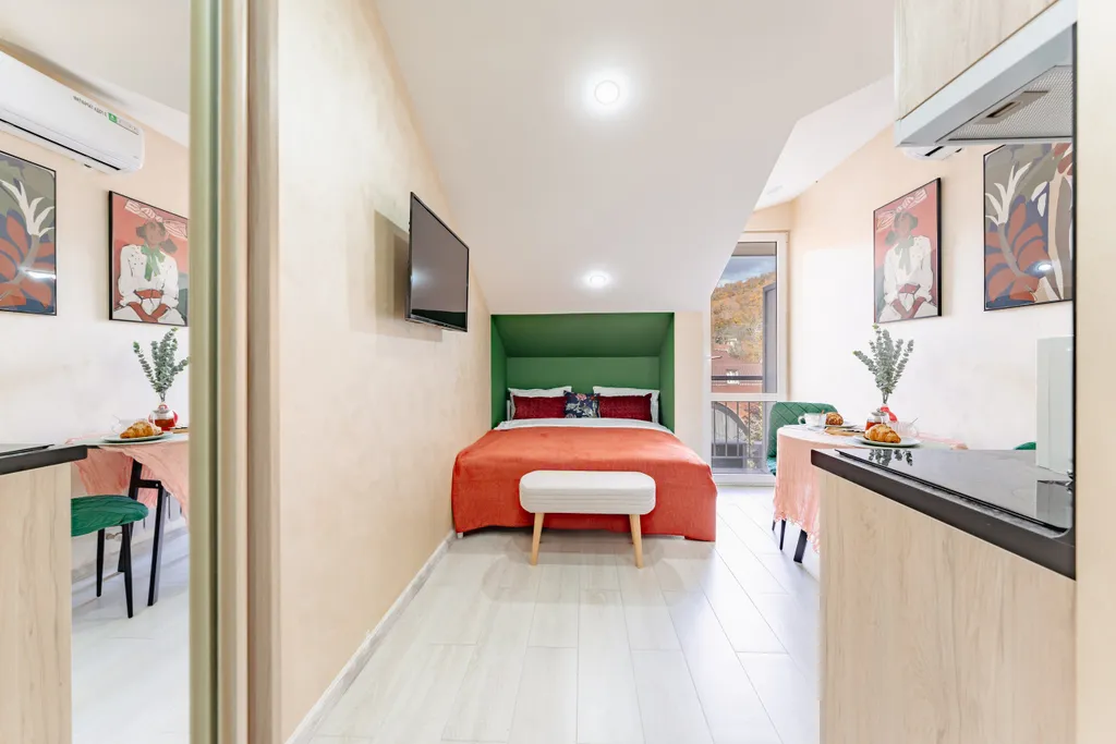 Студия Мацеста Грин с сауной и теплым бассейном