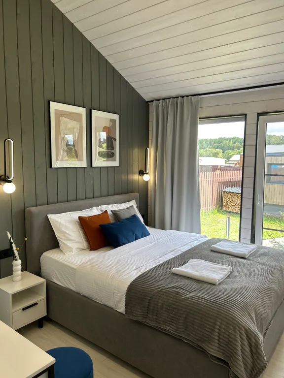 Уютный дом с сауной и чаном