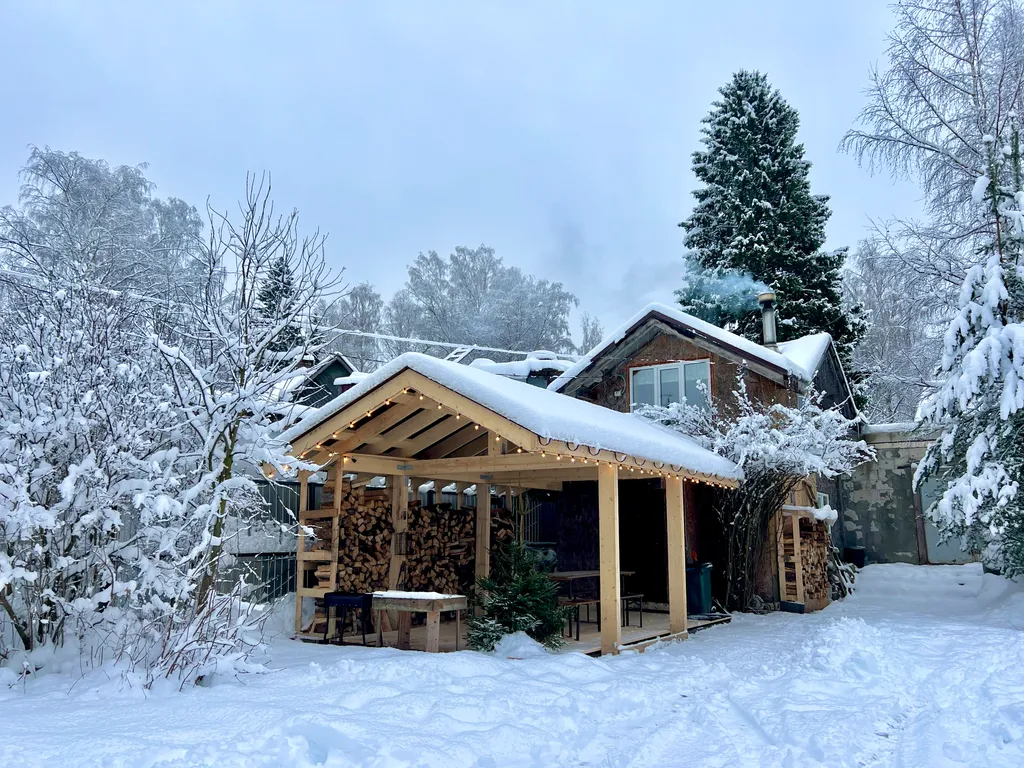 Коттедж Дом с настоящей русской баней на дровах — Песочный