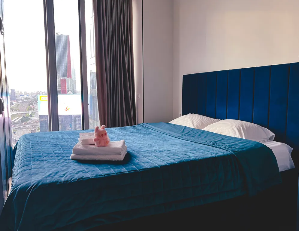 Квартира Квартира Синий Красавчик на 30 этаже Москва-Сити — Москва