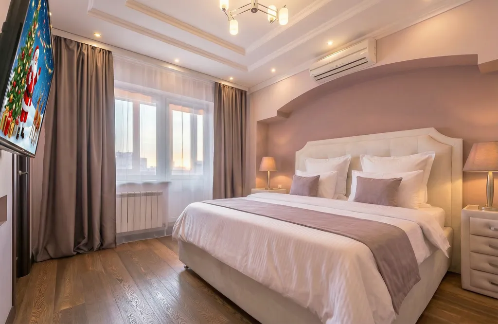 Эксклюзивный Пентхаус с финской сауной для большой семьи до 6 человек