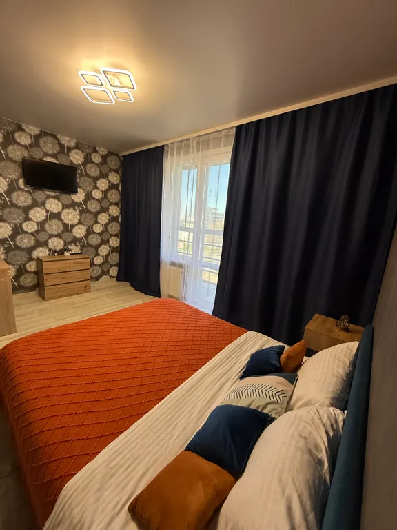 Евро-однокомнатная квартира в новом ЖК около Воинской части