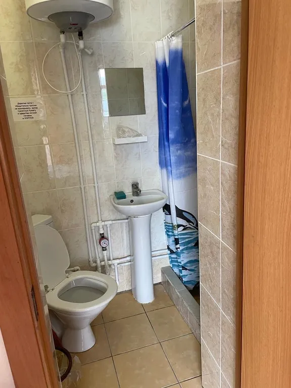 Благоустроенная студия с видом на горы