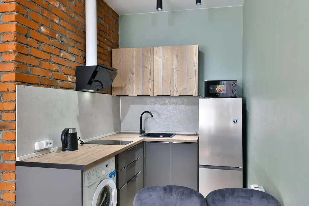 Современный апартамент в стиле лофт