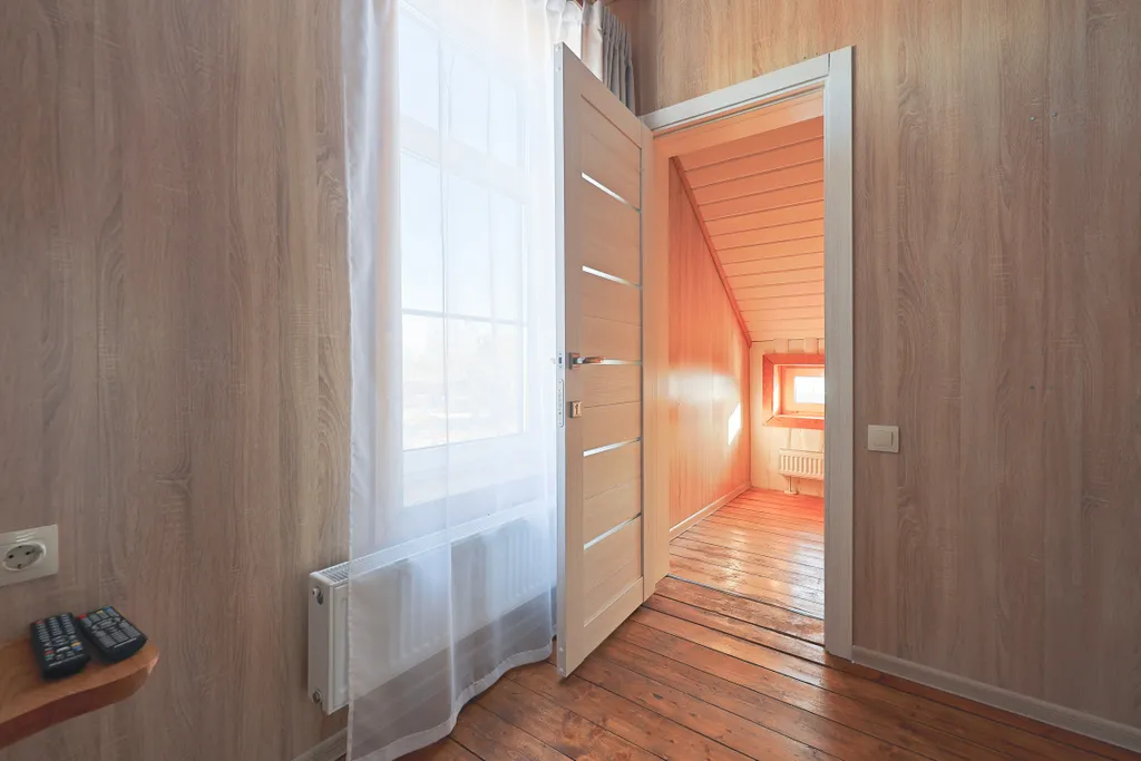 Двухэтажный коттедж с кондиционером, с видом на реку