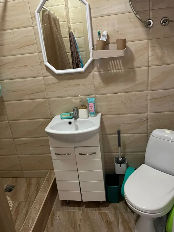 Квартира Квартира Уютная студия с видом на город  в 10 минутах от моря — Адлер