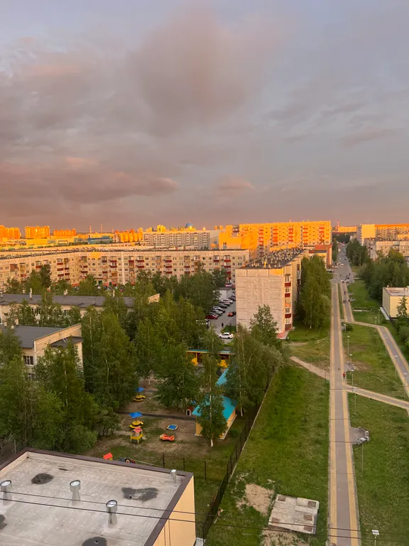 Солнечная студия в уютном доме на 10 этаже