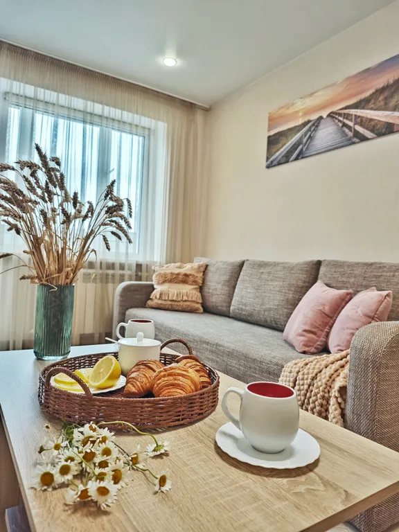 Квартира Квартира Двушка в самом центре, классный вид на Radisson, рядом всё, парковка — Калининград