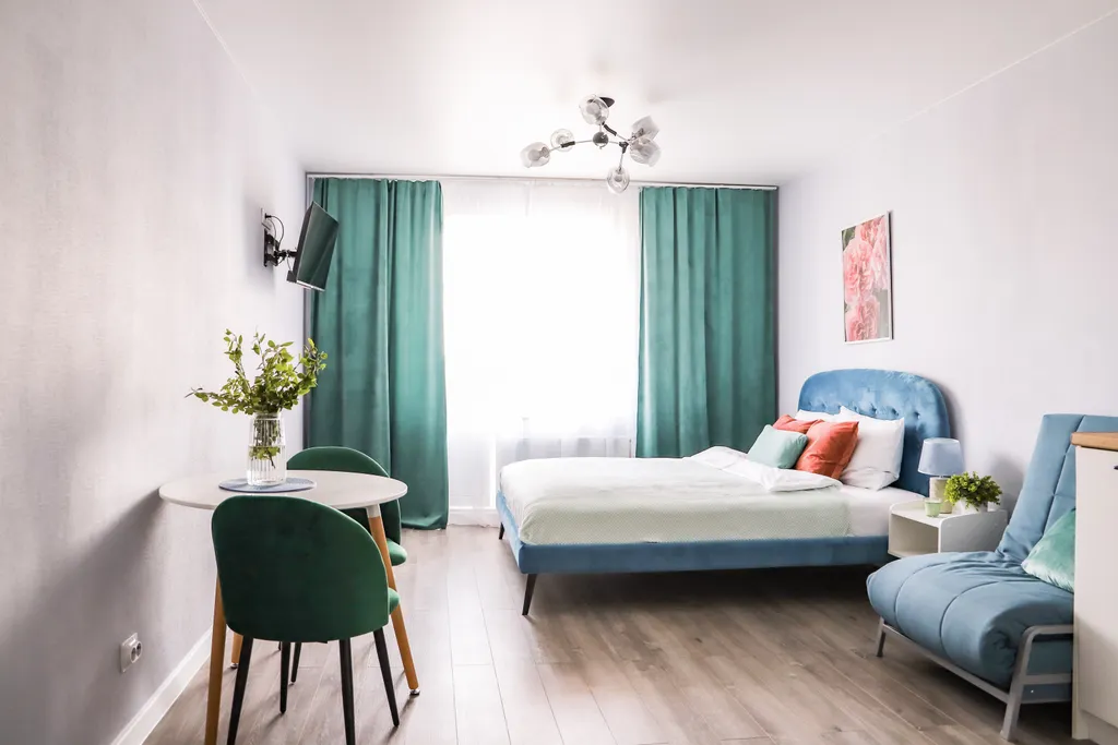 Студия в 390 метрах от метро