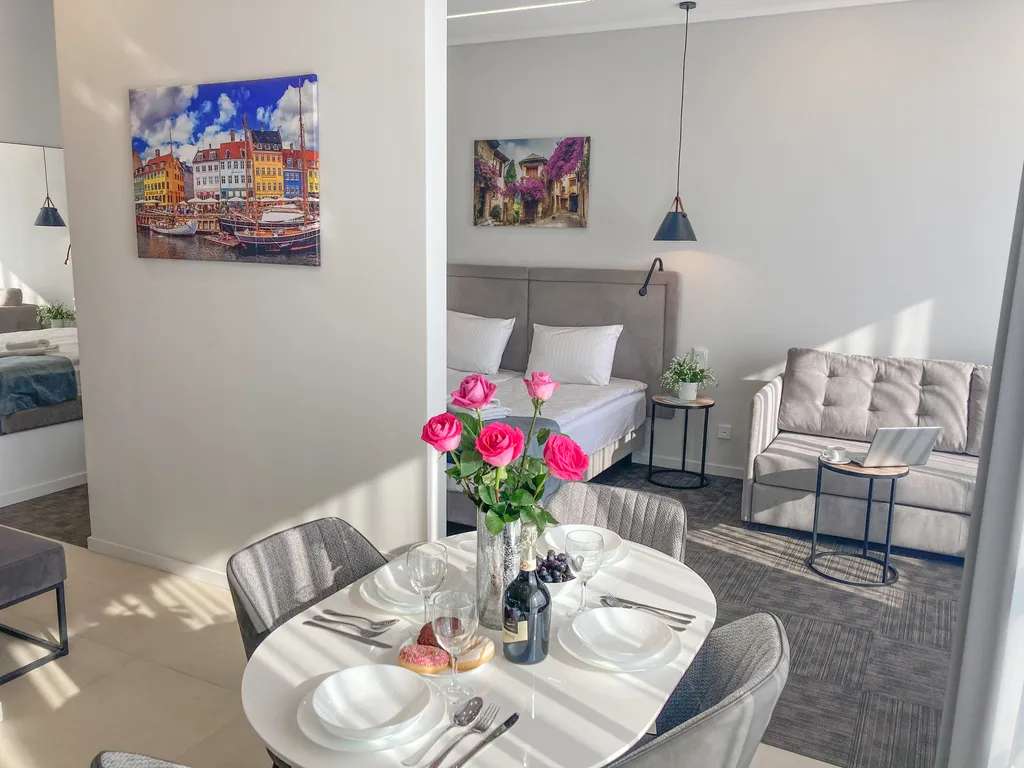 Квартира Квартира Сан Сити 1 в здании с Baltik spa на 9 этаже — Светлогорск