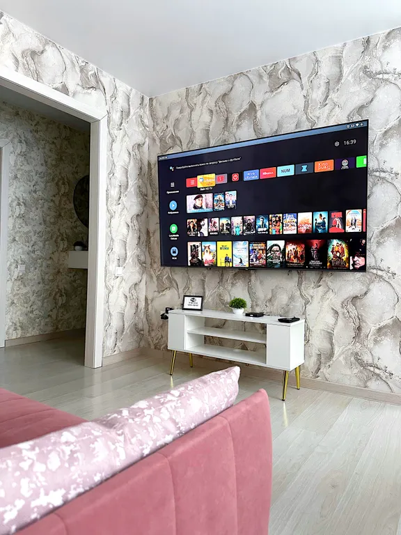 1-комнатная квартира в центре города на первом этаже