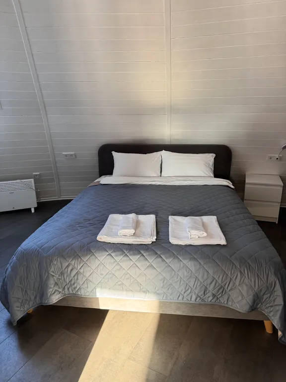 Уникальный дом-сфера с русской печью