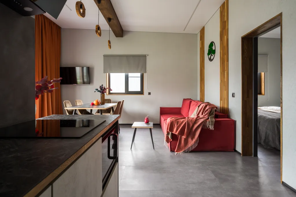 Коттедж Коттедж у Красного озера — Светлое