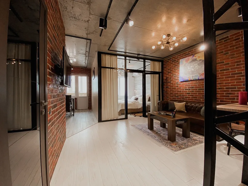 Лофт-квартира для взыскательных – стиль, чистота и полный комфорт