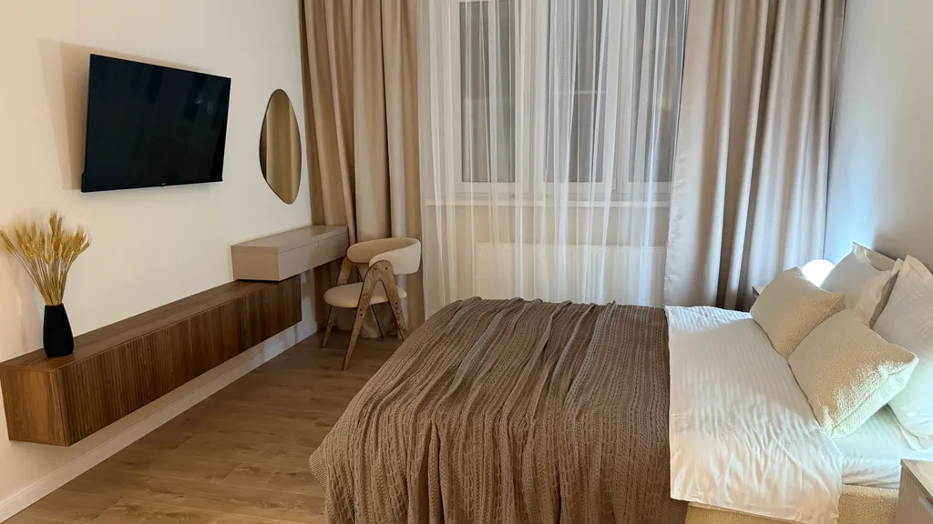 3-комнатная квартира в стиле ваби саби, рядом с японским садом