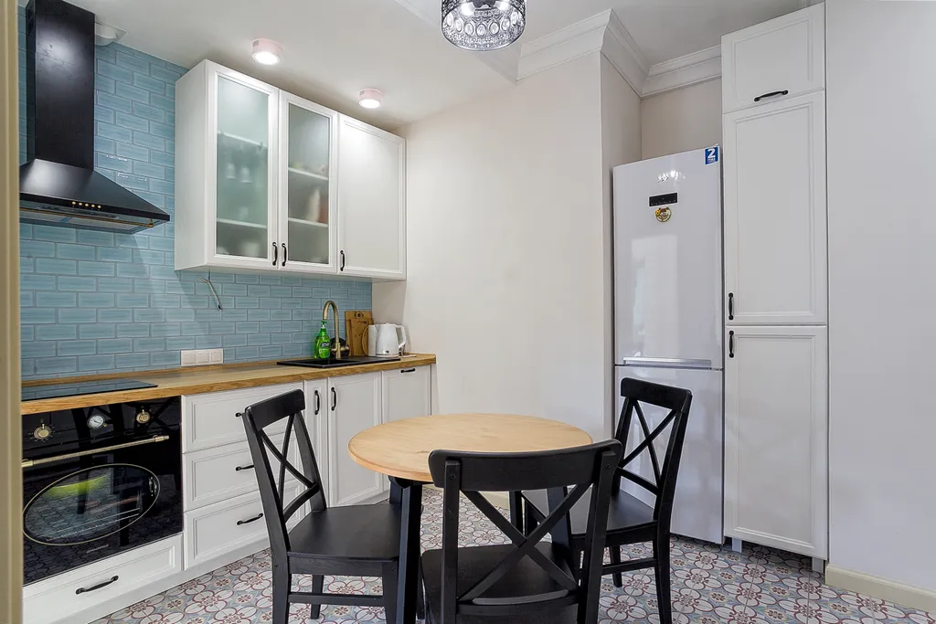 Квартира с отдельным залом и отдельной спальней с террасой на парк