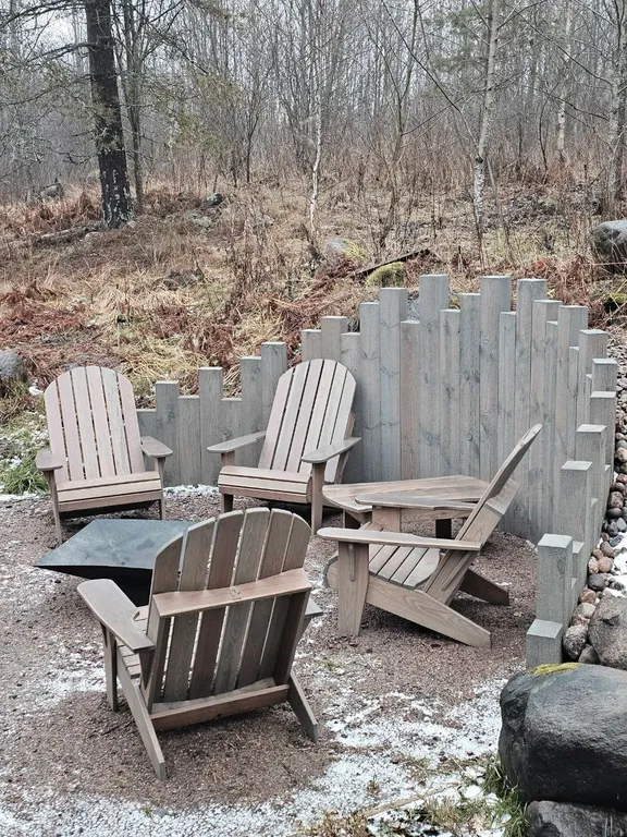 Коттедж Вилла Yksi c видом на озеро и зоной барбекю — Приозерск