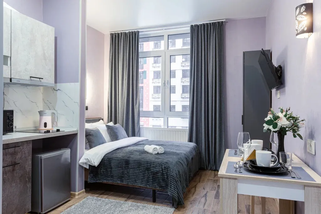 Квартира Квартира Уютная студия в ЖК Римский — Москва