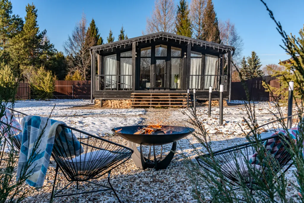 Коттедж Панорамный дом с сауной и камином — Семеновское