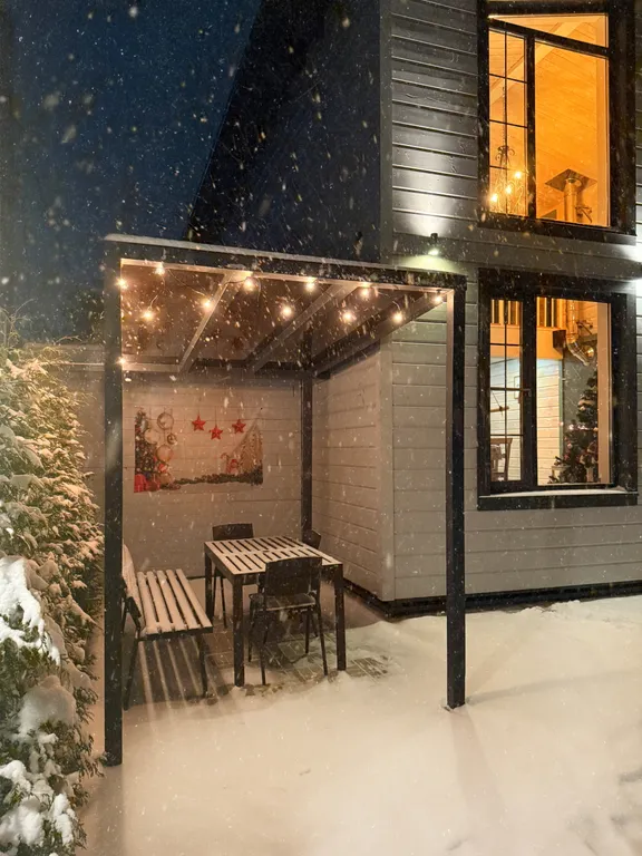 Втерем-ок уютный дом с баней на дровах и чаном, альпаки и лошадки