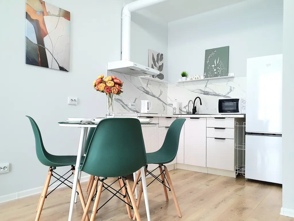 Стильная евродвушка в 7 минутах от аэропорта