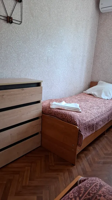 Квартира Квартира Номер на троих с видом на аллею — Анапа