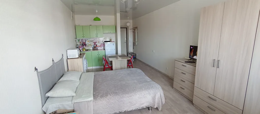 Студия в новом доме в районе Окружного шоссе