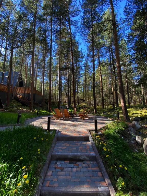 Shale A-travel 2A-frame домик с джакузи на 4 человек