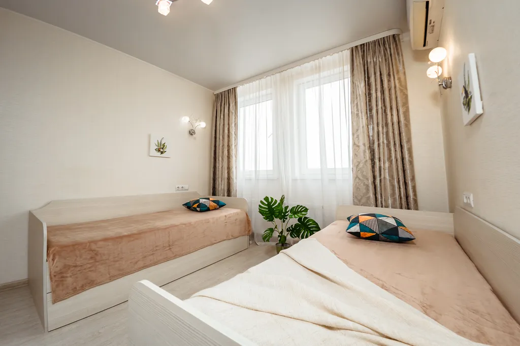 Квартира Просторная квартира с видом на море — Анапа