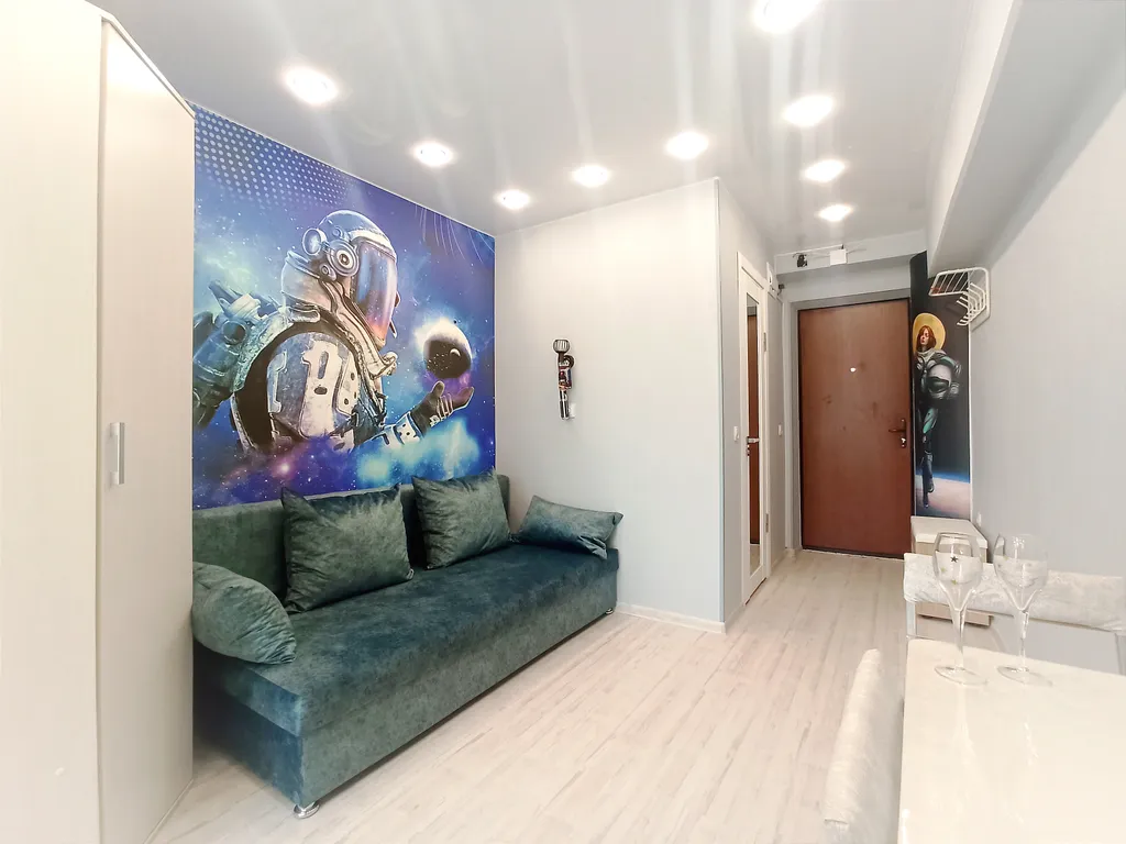 Квартира-студия Космос рядом с морем и магазинами