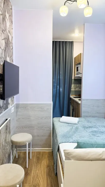 Квартира Квартира Уютная студия у метро Варшавская/Каширская — Москва