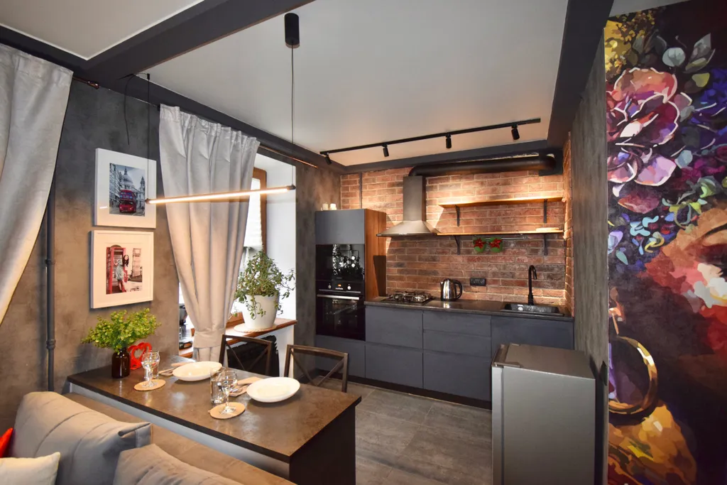 Квартира Квартира Дизайнерская евродвушка в сердце города — Кронштадт