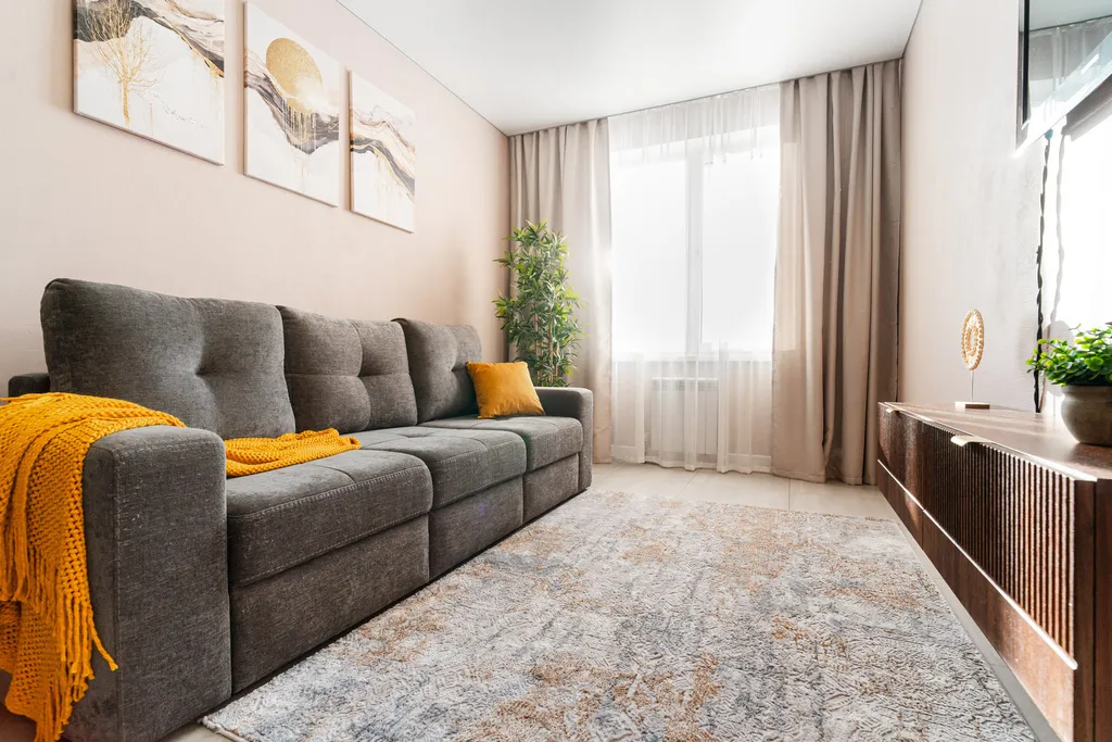 Евро-двушка в новом ЖК - до 3 гостей