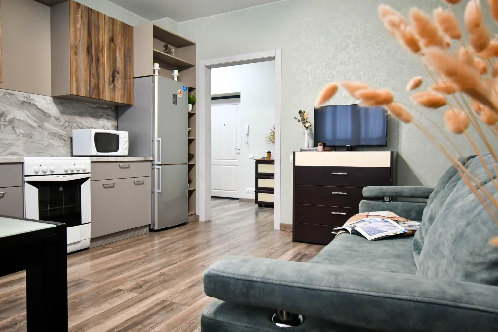 Квартира Квартира Уютная евродвушка в районе ТЦ Планета, Кардиоцентр — Красноярск