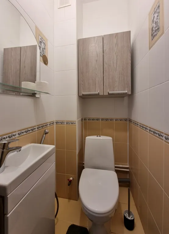 Двухкомнатная квартира с подиумами