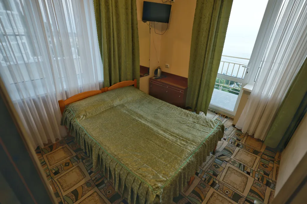 Квартира Двухместный номер с балконом и видом на море — Лазаревское