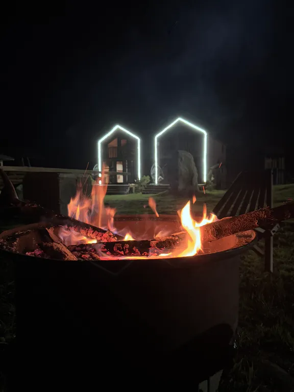 Барнхаус с шикарным видом на горы