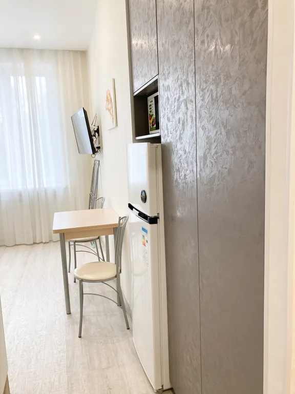 Уютная студия в новом доме недалеко от центра