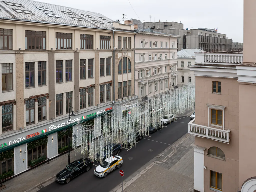 Квартира Квартира Свет и стиль на Б. Дмитровке: у Кремля и Красной Площади — Москва