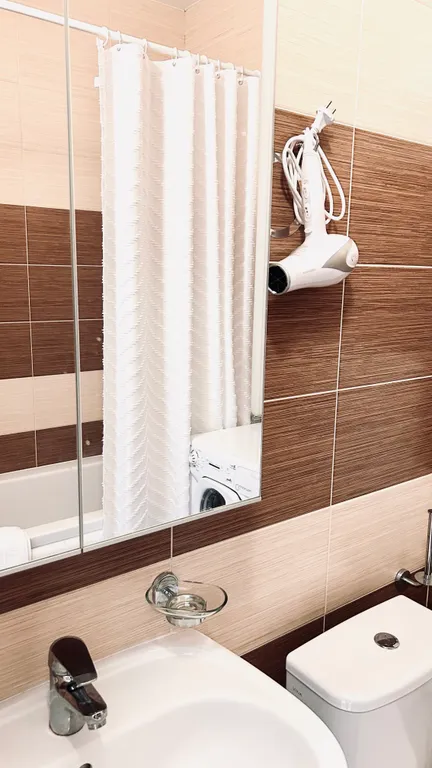 Квартира Квартира Уютная студия с отдельной жилой лоджией рядом с морем — Сириус