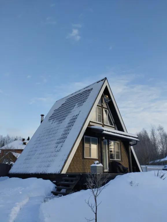 Дом в стиле А-frame