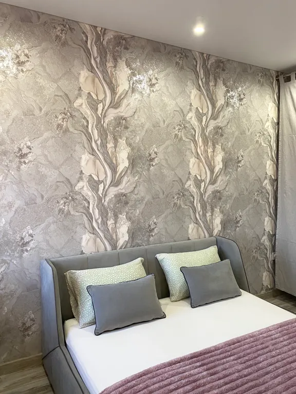 Стильная чистюля с видом на поле и закатные пейзажи