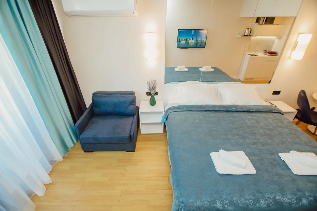 Квартира Апартаменты студия премиум класса Orbi  D2 с видом на море — Батуми