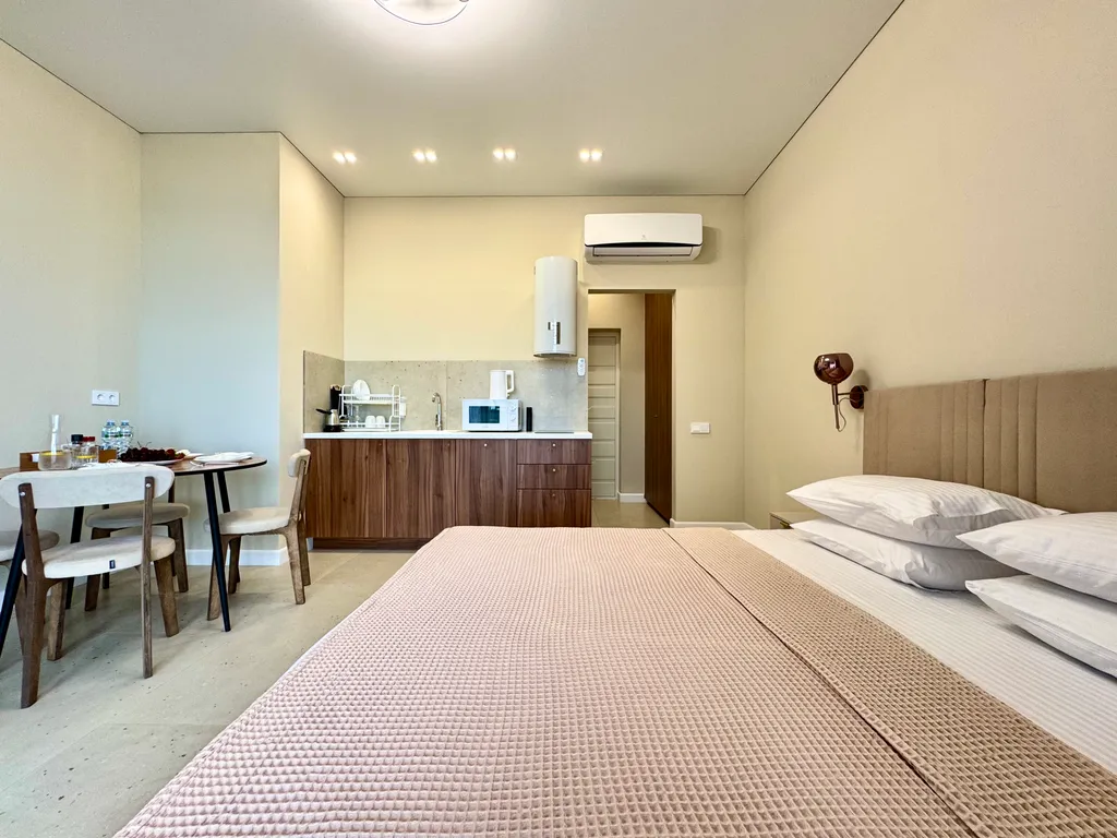 Квартира Квартира Премиум с видом на море и балконом — Лазаревское